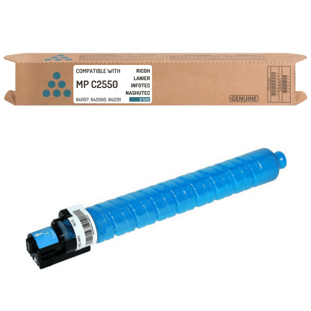 Ricoh MP-C2030/2550 Cyan Generic Toner Ricoh MP-C2030/2550 Cyan Generic Toner