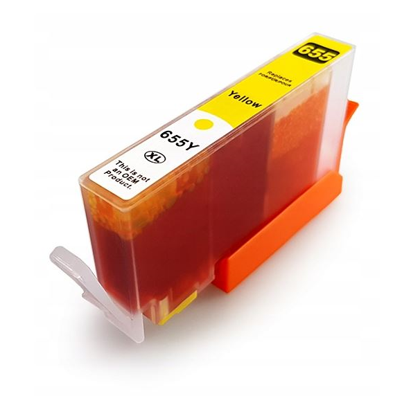 HP 655XL Yellow Generic Cartridge HP 655XL Yellow Generic Cartridge