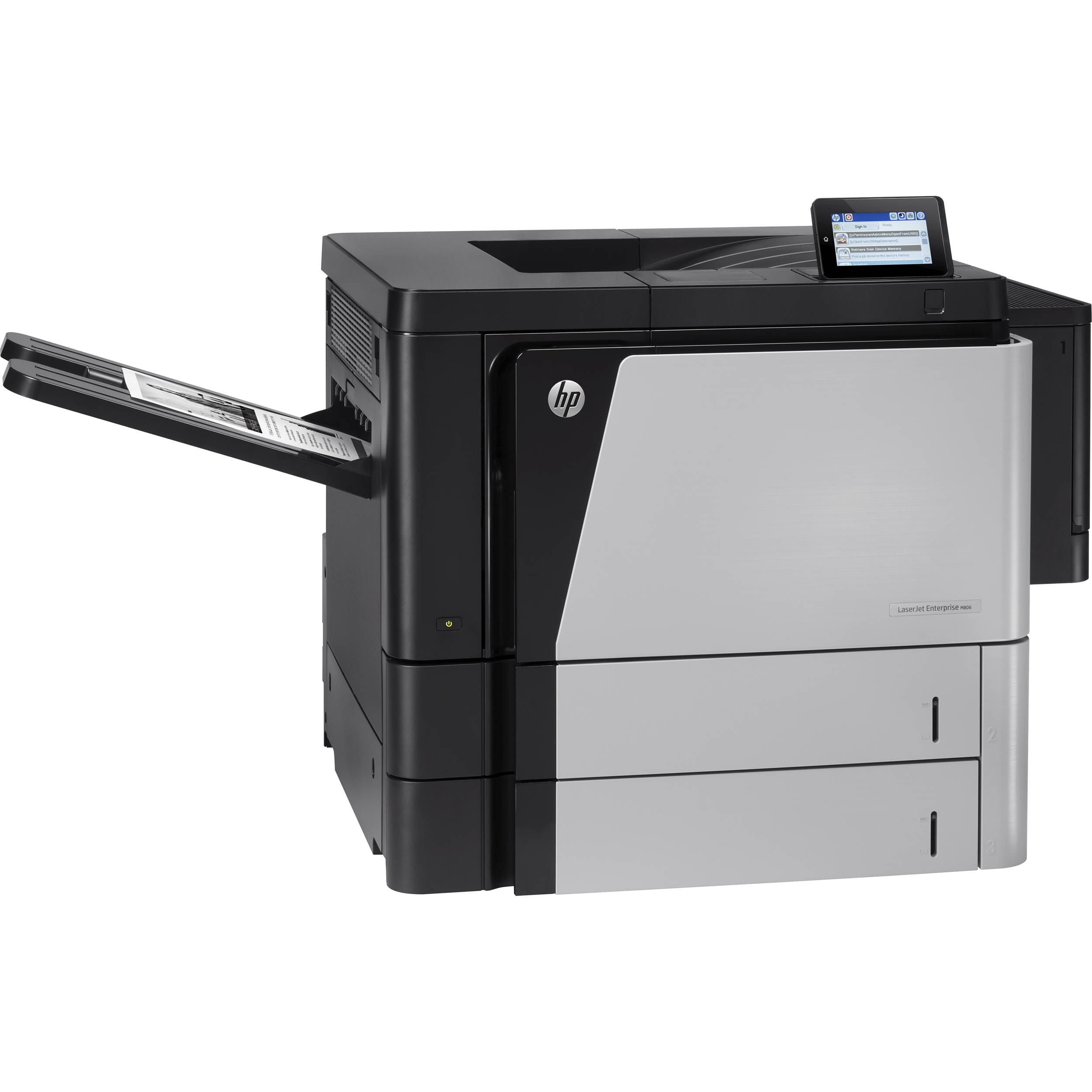 HP Mono LaserJet M806 Printer HP Mono LaserJet M806 Printer