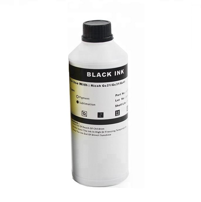Ricoh Black Sublimation Dye Ink Bottle Ricoh Black Sublimation Dye Ink Bottle