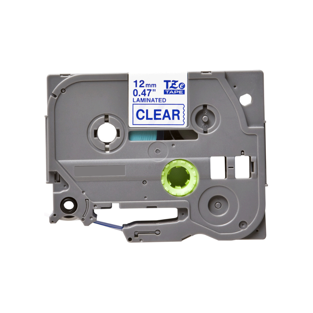 Brother TZE-133 Compatible Label Tape (Blue on Clear) Brother TZE-133 Compatible Label Tape (Blue on Clear)