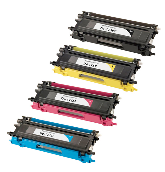20trips Brother TN155/TN115 BCMY Generic Toners