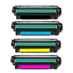 HP 507A/CE400A BCMY Generic Toners