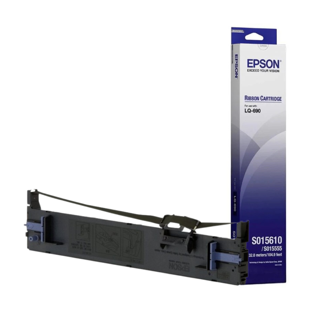 Epson LQ690 Black Ribbon Cartridge Epson LQ690 Black Ribbon Cartridge