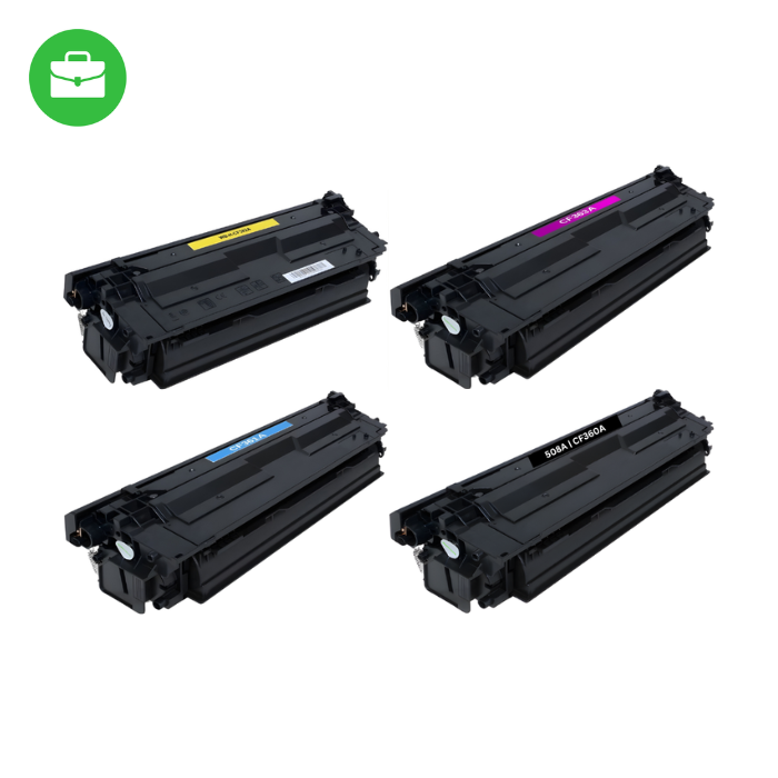 HP 508A *Value-Pack* Generic Toner Cartridges (CF360/1/2/3