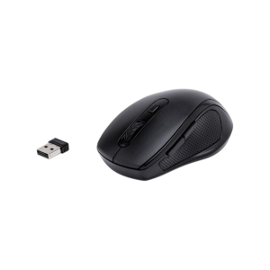 Novaro 2.4GHz Black Wireless Mouse (NOVKBM001)